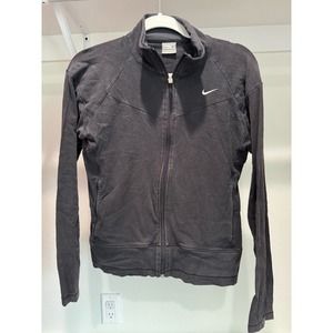 Vintage‎ Nike Full-Zip Jacket Size Medium Black
